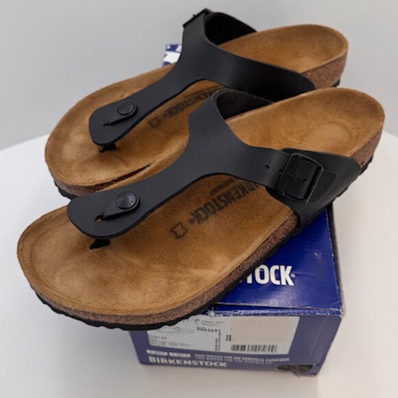 Birkenstock Gizeh Black Birko-Flor Regular - 42 - Picture 5 of 5
